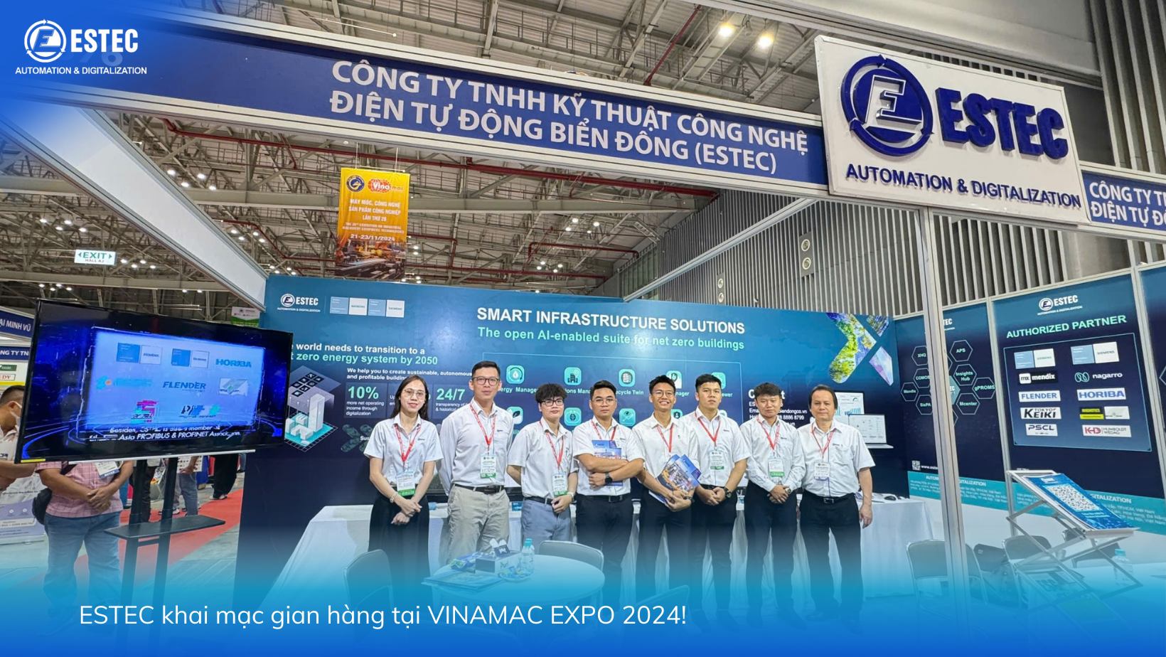 FOR THE FIRST TIME, THE SMART INFRASTRUCTURE MANAGEMENT SOLUTION IS SHOWCASED BY ESTEC