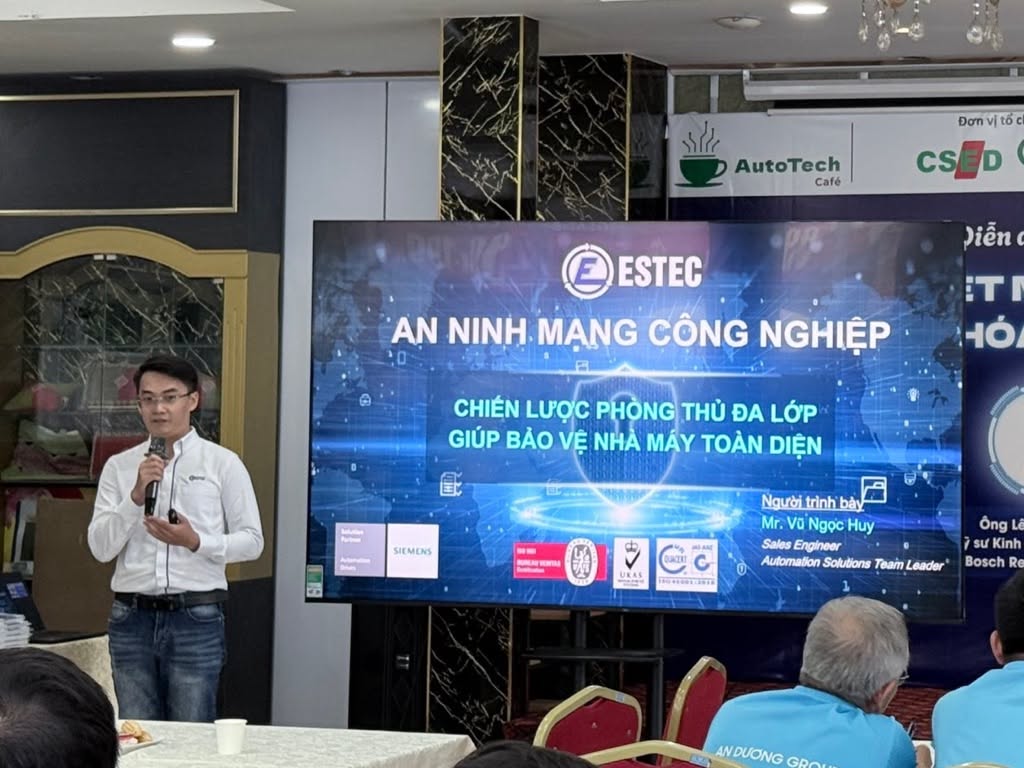  ESTEC ĐỒNG HÀNH CÙNG AUTOTECH CAFE KỲ 2 – KẾT NỐI HỆ SINH THÁI CÔNG NGHIỆP THÔNG MINH