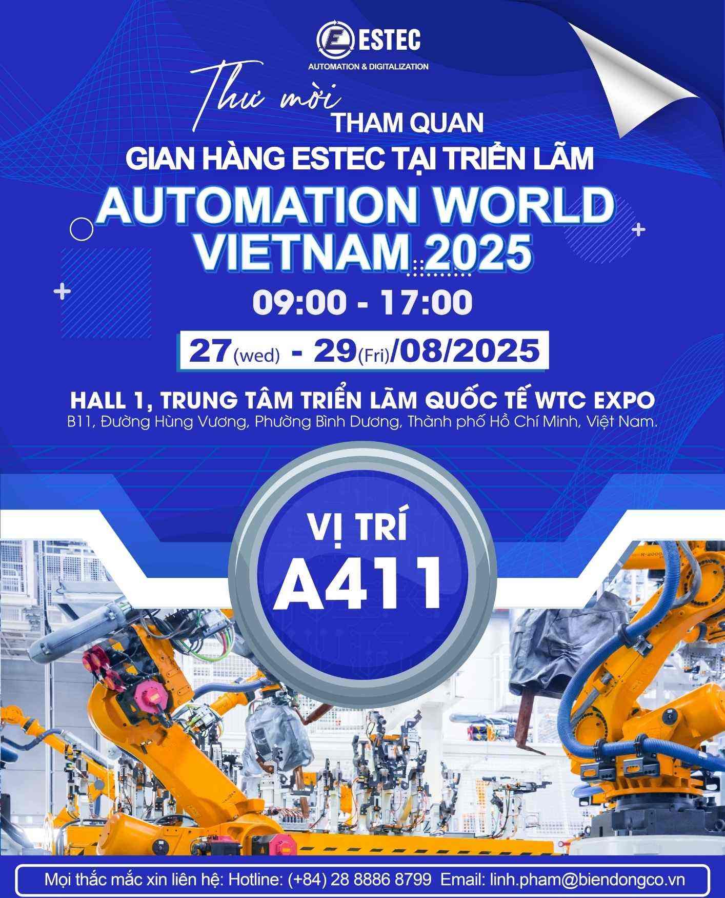 INVITATION TO ATTEND AUTOMATION WORLD VIETNAM 2025