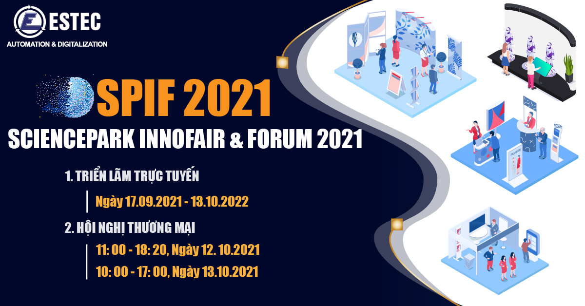 ESTEC THAM DỰ TRIỂN LÃM TRỰC TUYẾN SCIENCEPARK INNOFAIR & FORUM 2021 