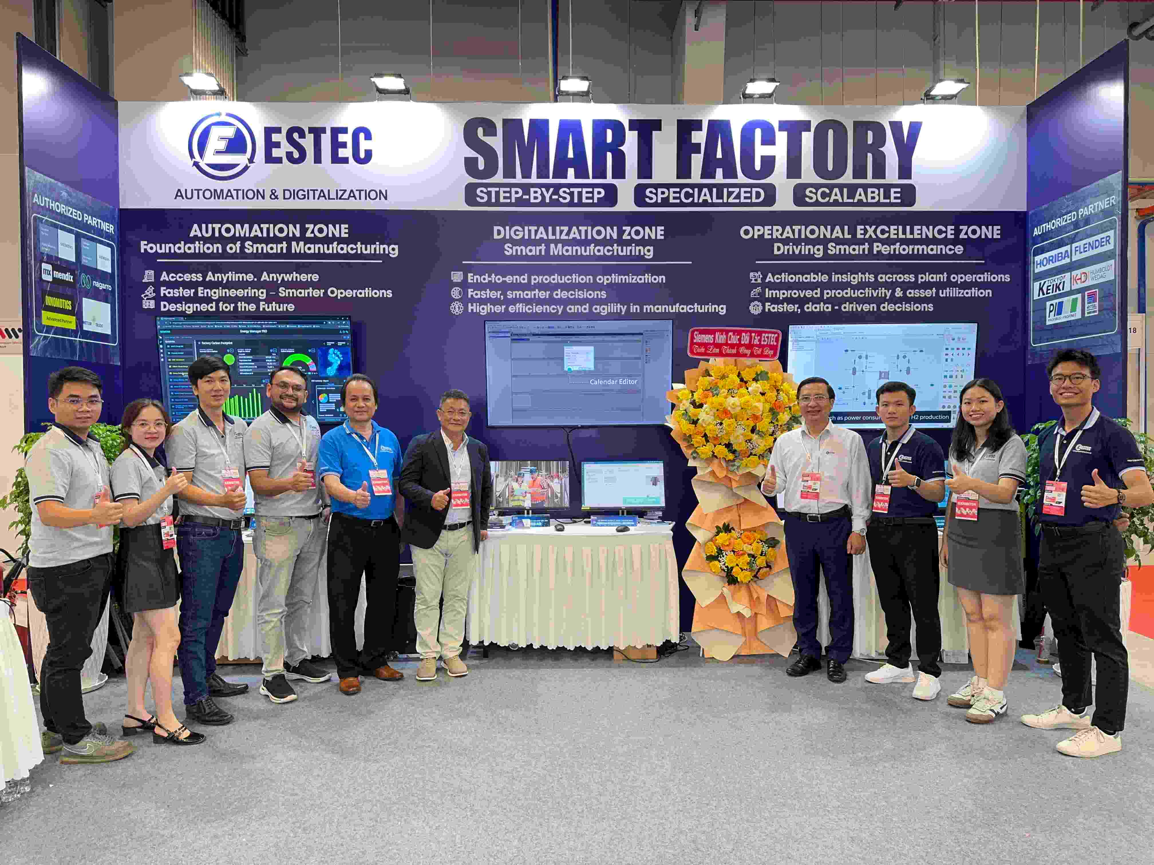 ESTEC ACCOMPANIES MANUFACTURING ENTERPRISES AT AUTOMATION WORLD VIETNAM 2025