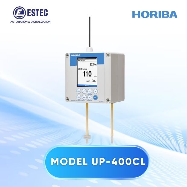 THIẾT BỊ ĐO CLO DƯ ONLINE TRONG NƯỚC  HORIBA MODEL: UP-400CL
